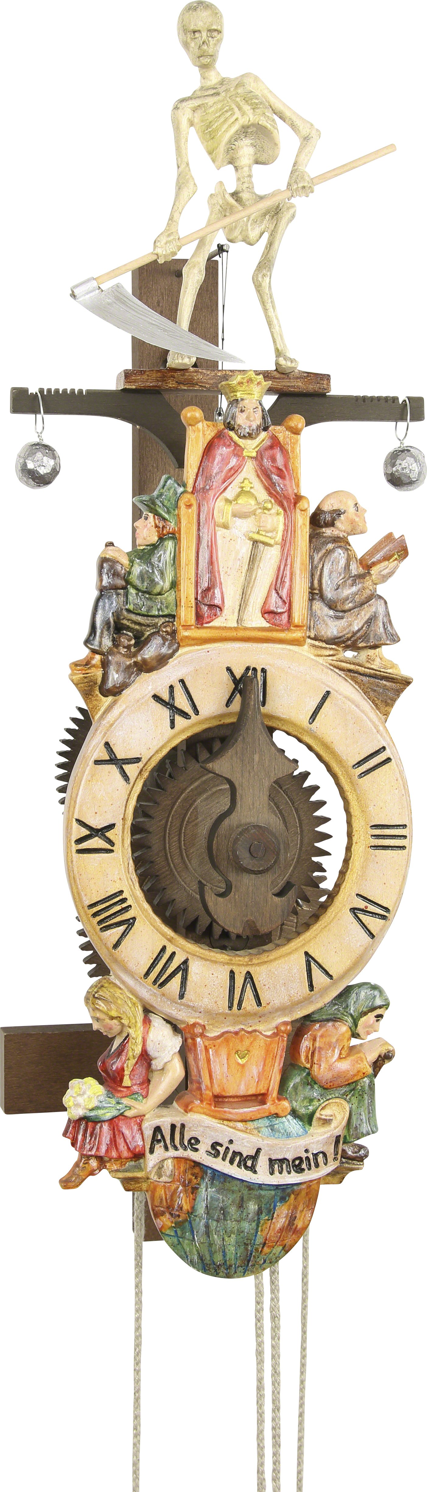 Antike Nachbildung 1/2-Tages-Uhrwerk 45cm von Rombach & Haas