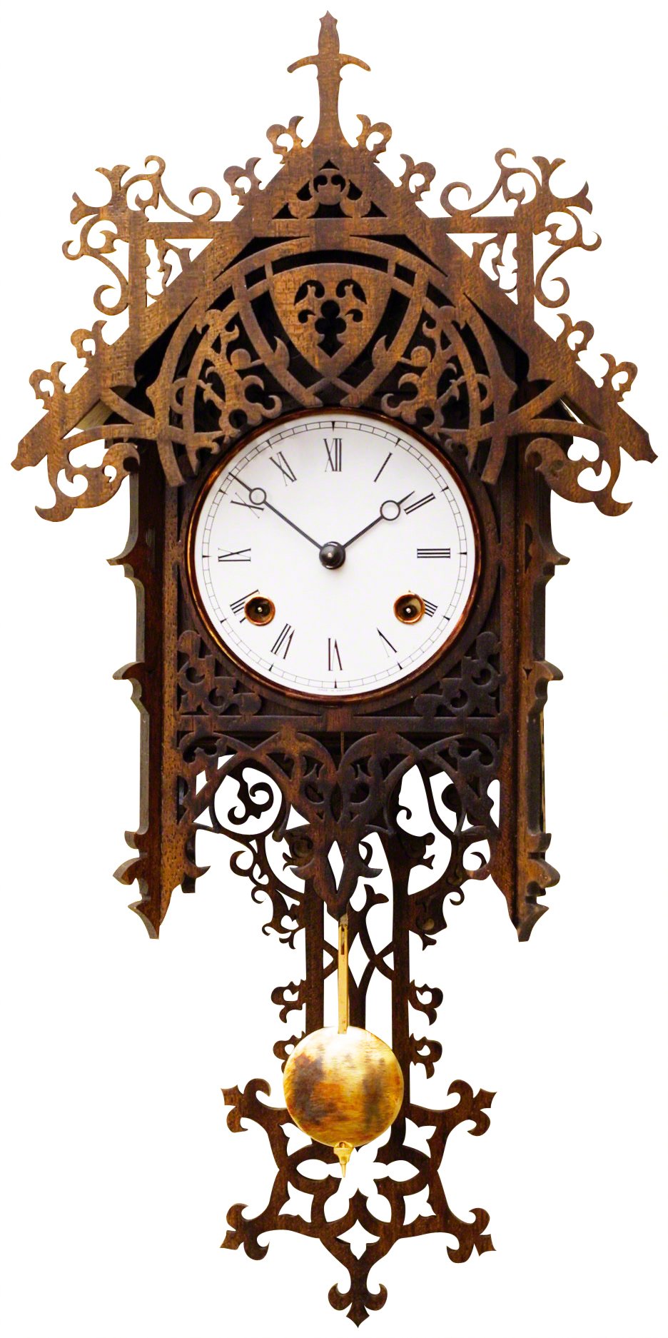 Antike Nachbildung 8-Tages-Uhrwerk 47cm von Rombach & Haas