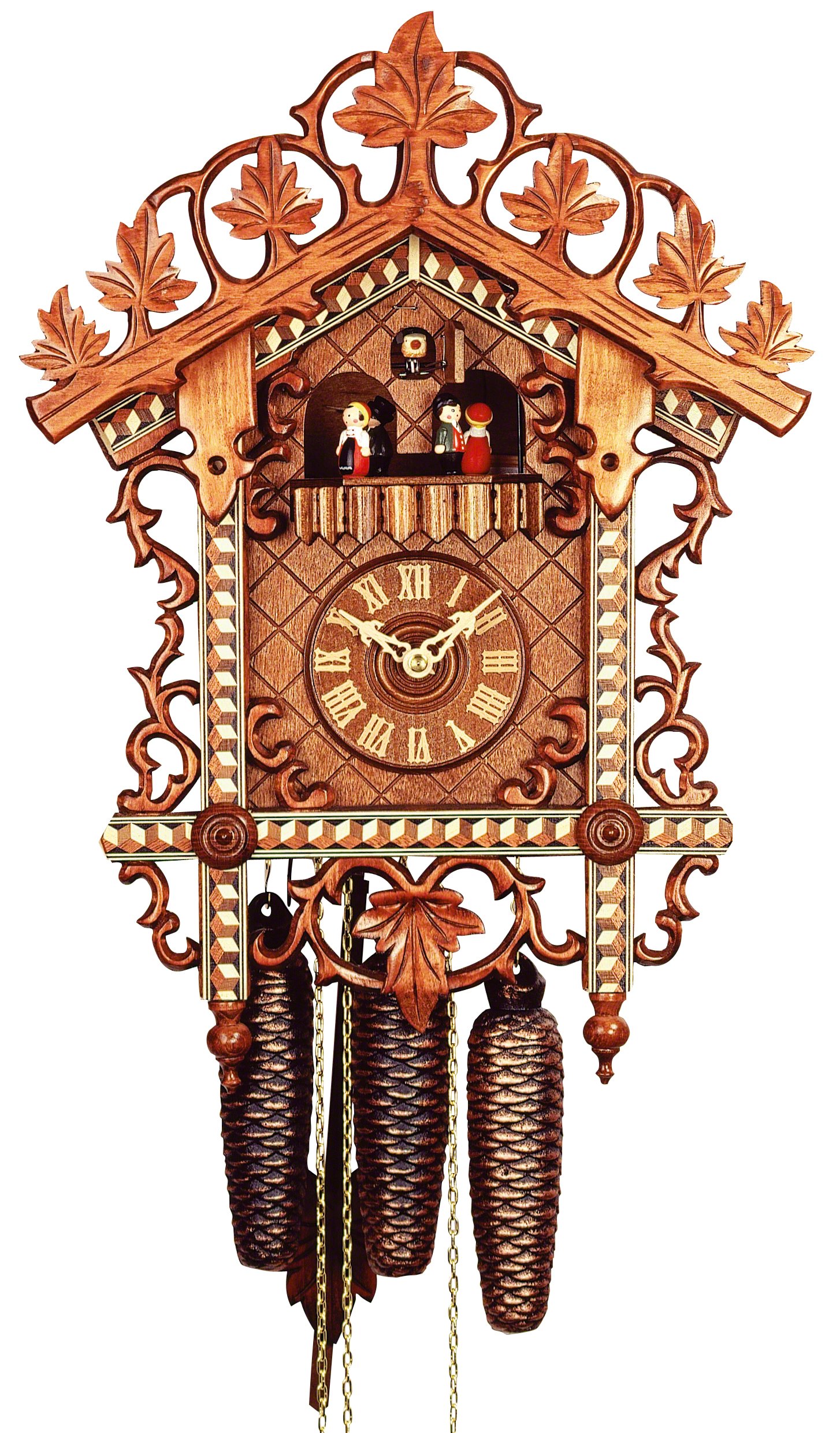 Antike Nachbildung 8-Tages-Uhrwerk 48cm von Rombach & Haas