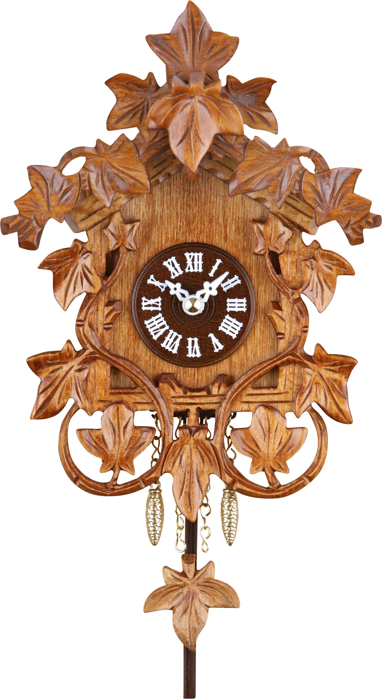 Kuckucksuhr Kuckulino Quarz-Uhrwerk Schwarzwälder Pendeluhr 20cm von Trenkle Uhren