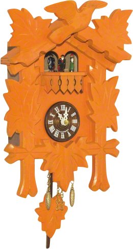 Kuckucksuhr Quarz-Uhrwerk Schwarzwälder Pendeluhr 24cm von Trenkle Uhren