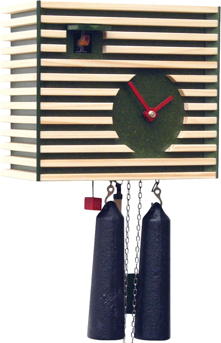 Moderne Kuckucksuhr 8-Tages-Uhrwerk  20cm von Rombach & Haas