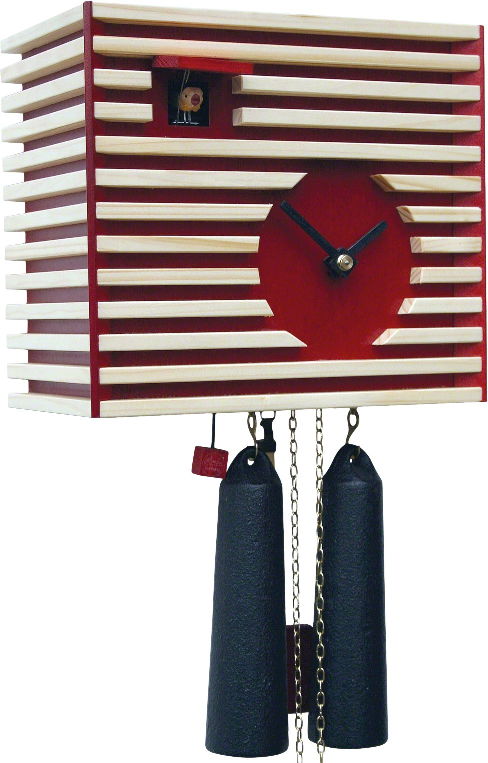 Moderne Kuckucksuhr 8-Tages-Uhrwerk  20cm von Rombach & Haas