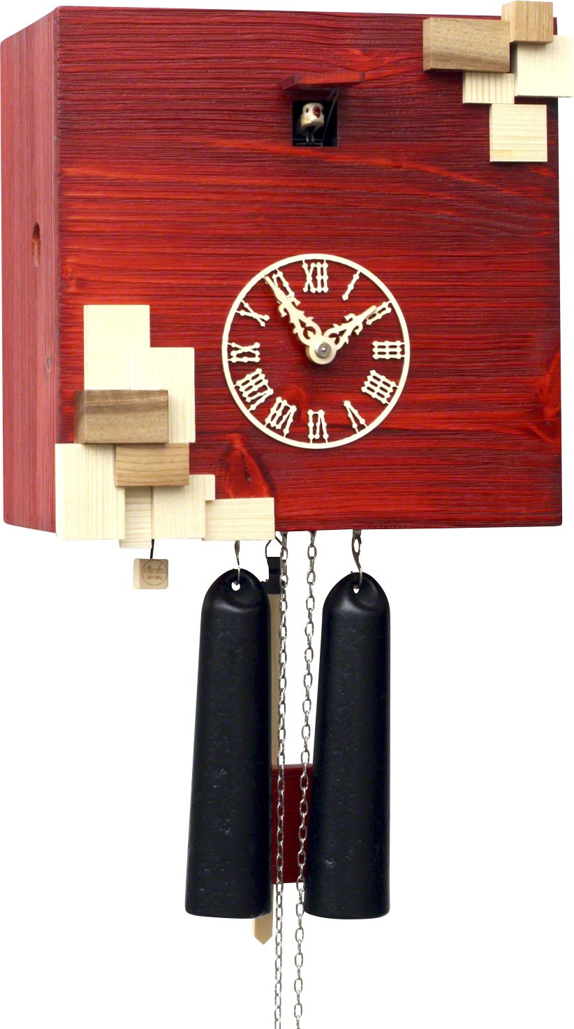 Moderne Uhr 8-Tages-Uhrwerk 25cm von Rombach & Haas
